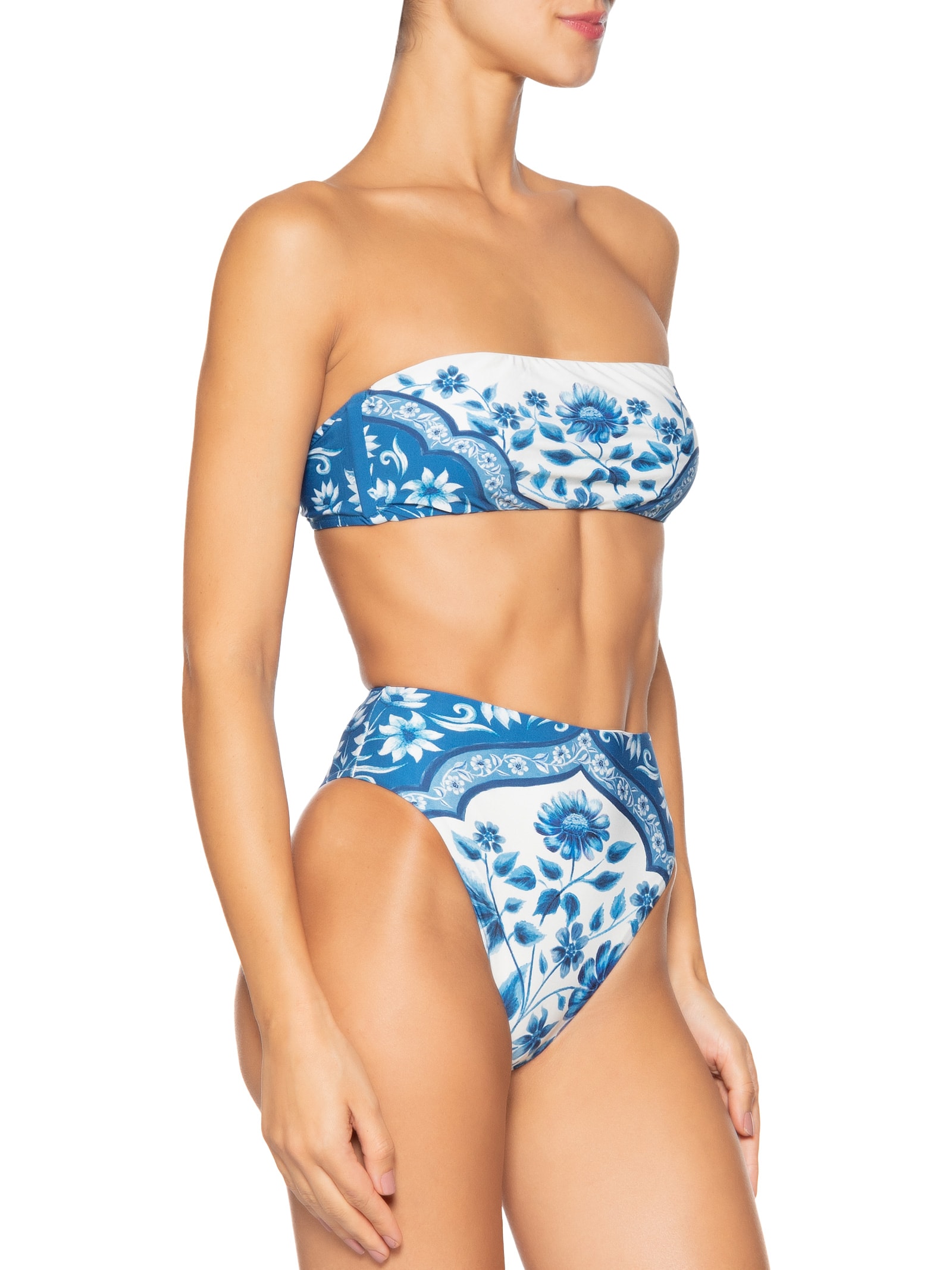 Biquíni Localizado Porcelana Branco Farm Praia