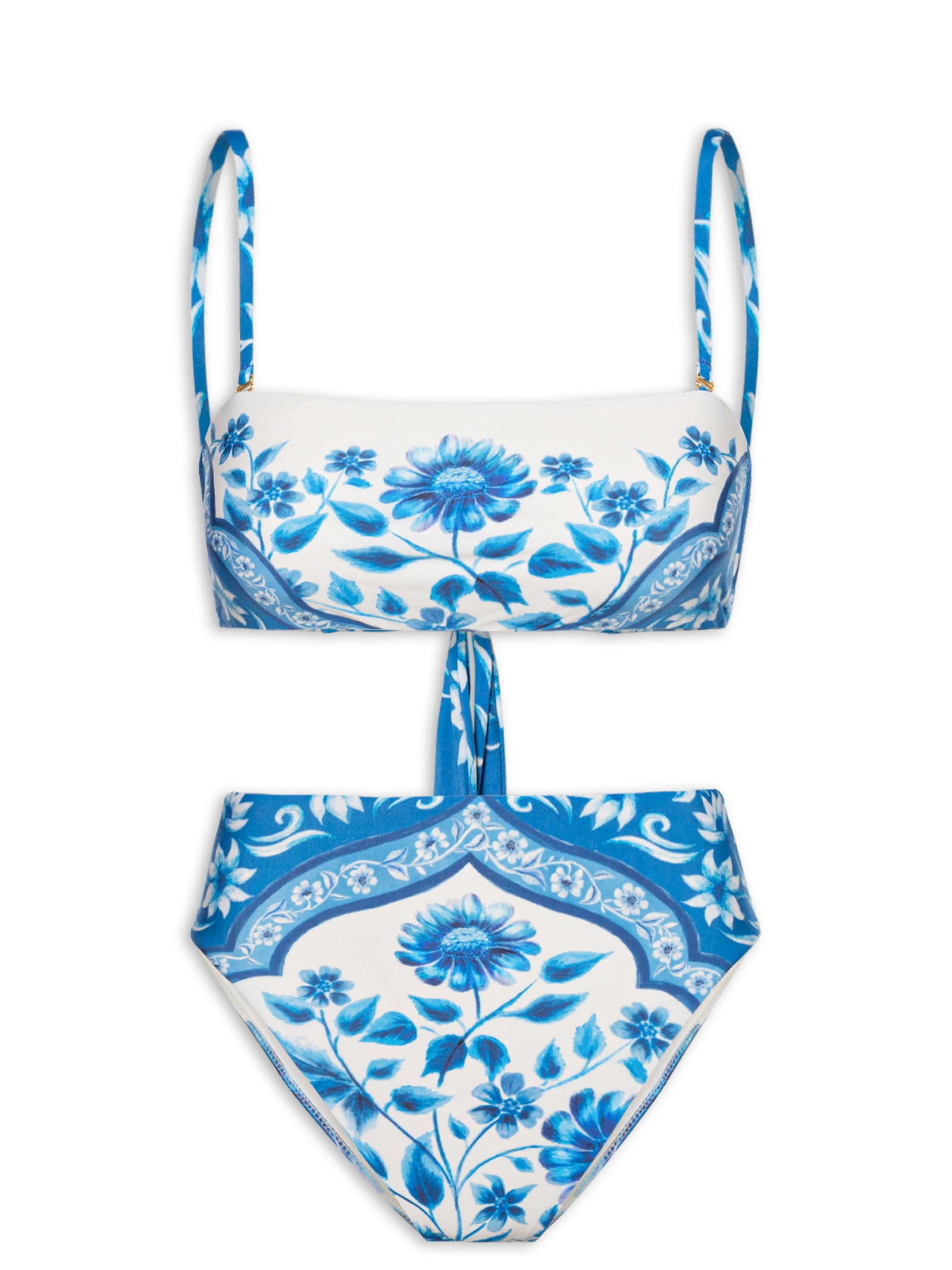 Biquíni Localizado Porcelana Branco Farm Praia