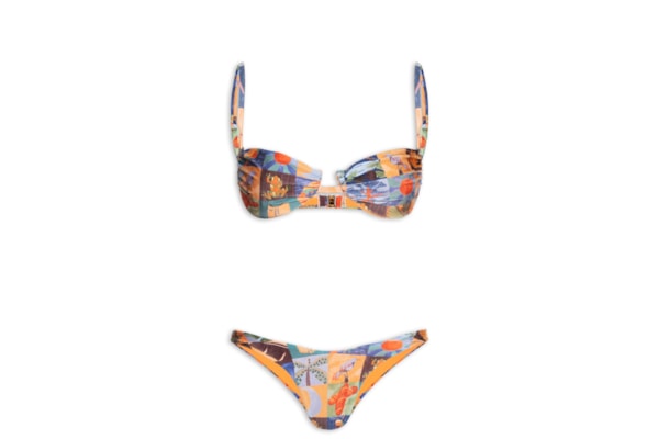 Biquíni Meia Taça Lago Do Amor - Azul