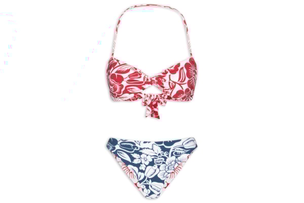 Biquíni Nó Double Noite De Pássaro - Azul