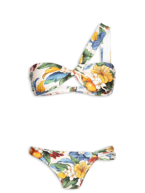 Bíquini Ombro Tropicalzinho – Amarelo