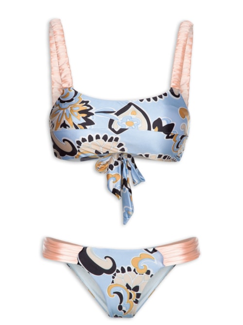 Biquíni Reto - Azul