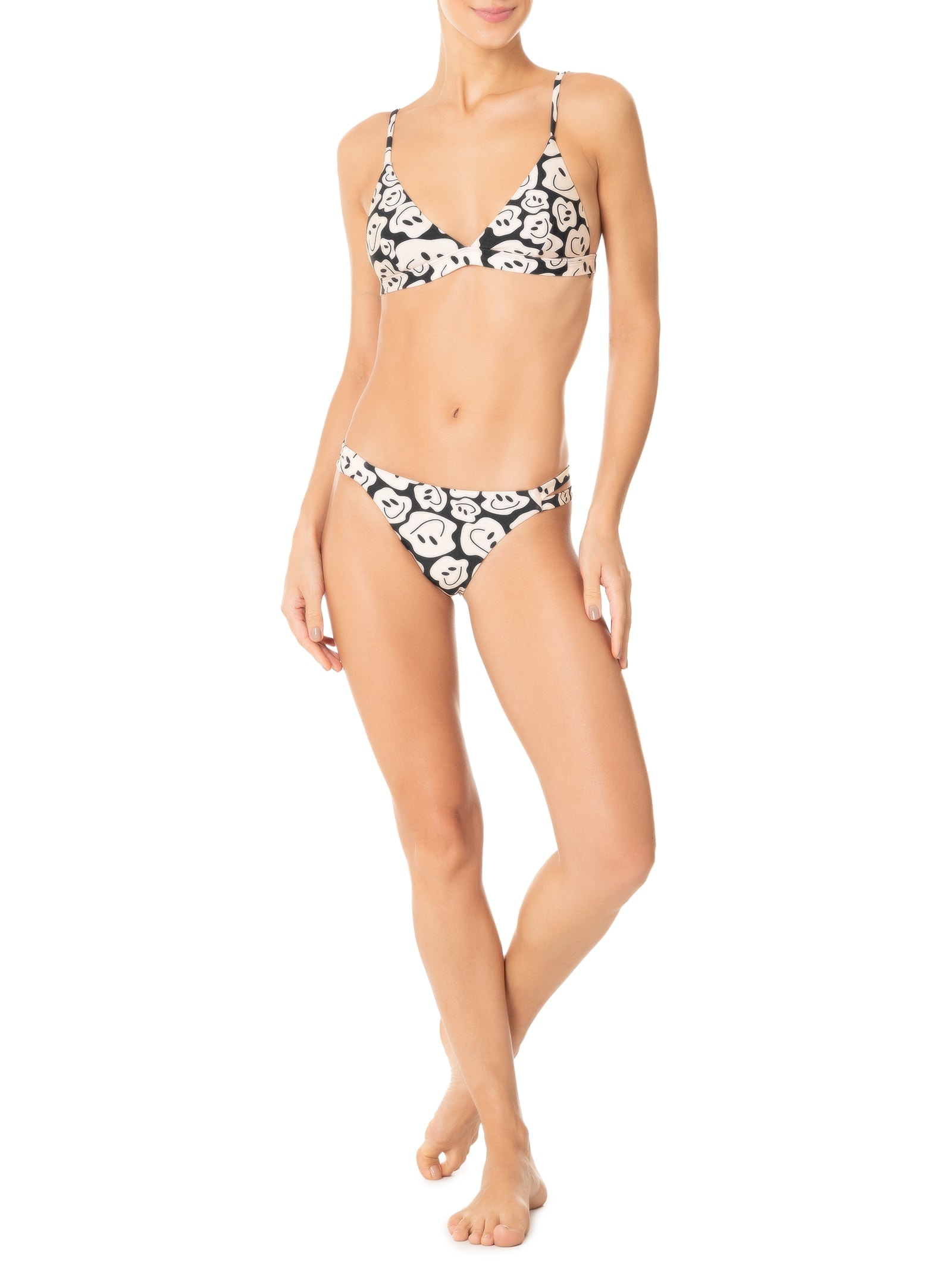 Biquini Triangulo Smile Preto Mktbeach