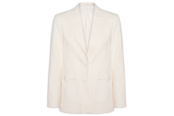 Blazer Alfaiataria Linho Feminino