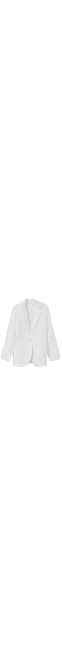 Blazer Em Linho Linho The Pure Linen - Branco