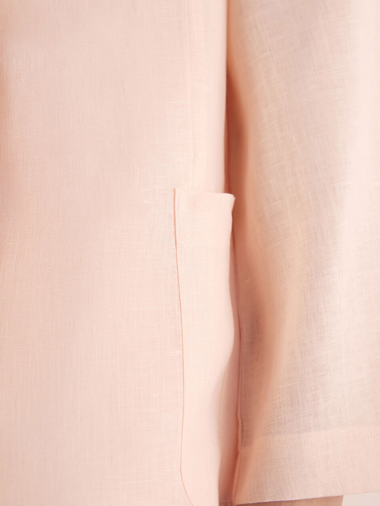 Blazer Em Linho Linho The Pure Linen Rosa Intimissimi