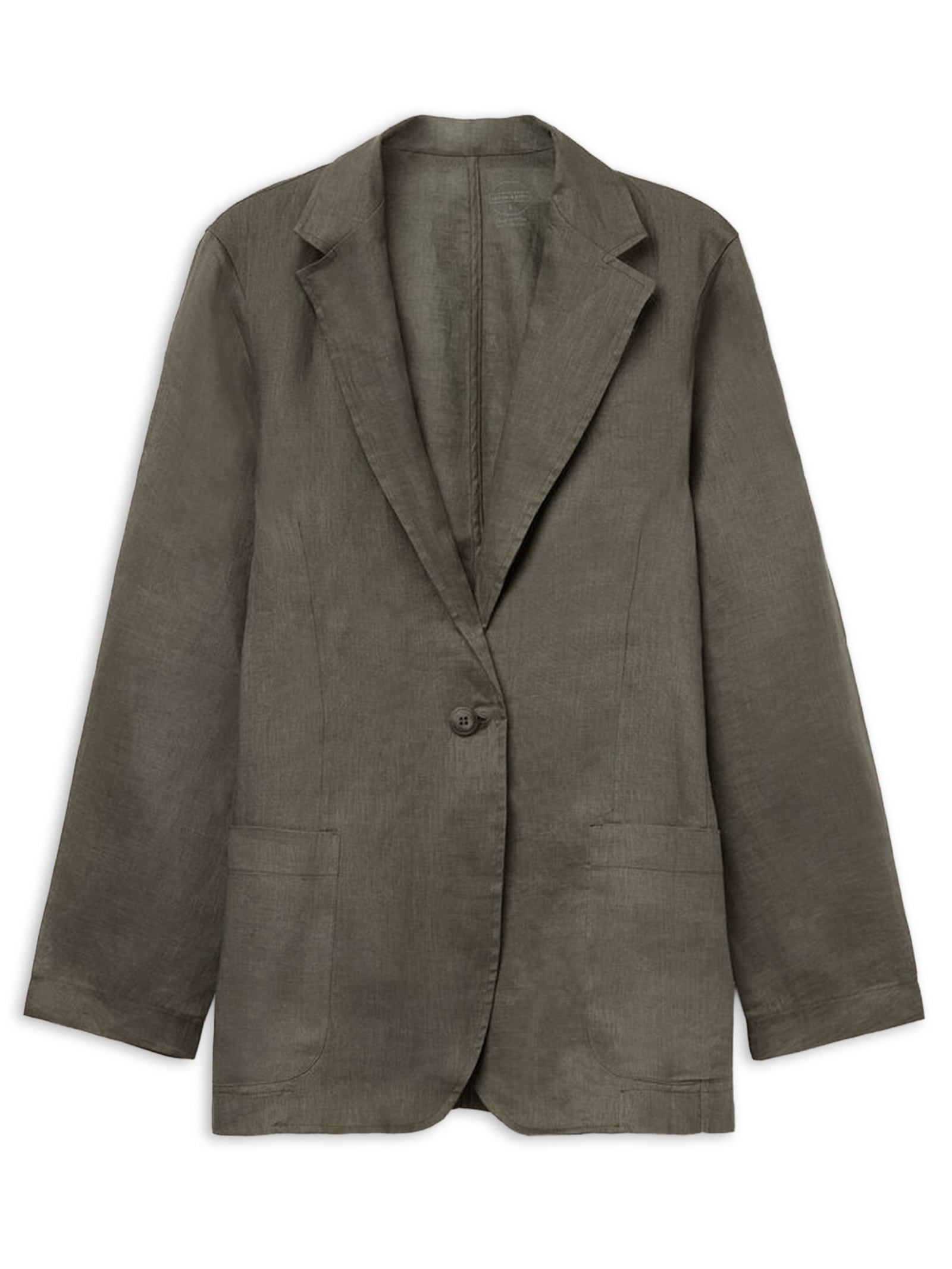 Blazer Em Linho Linho The Pure Linen Verde Intimissimi