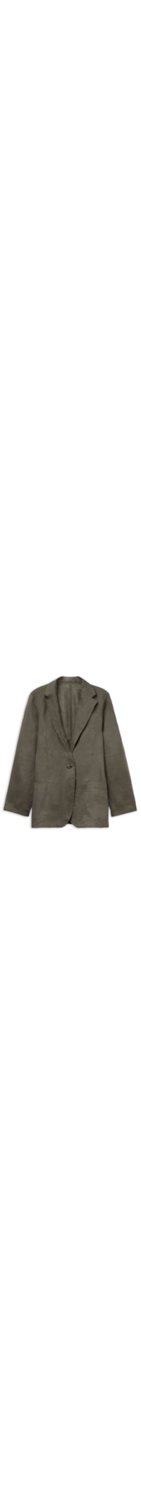 Blazer Em Linho Linho The Pure Linen - Verde