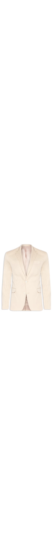 Blazer Essentials Extreme Slim Algodão - Bege