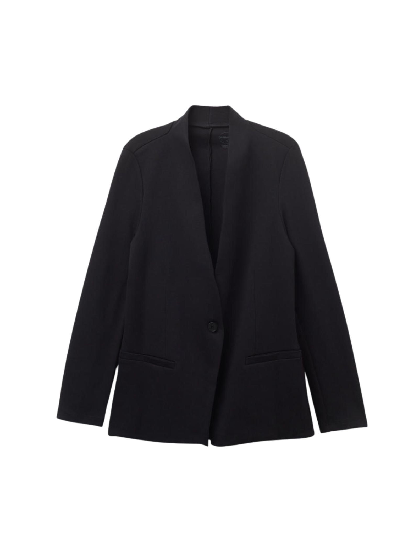 Blazer Estruturado Em Algodão Preto Intimissimi