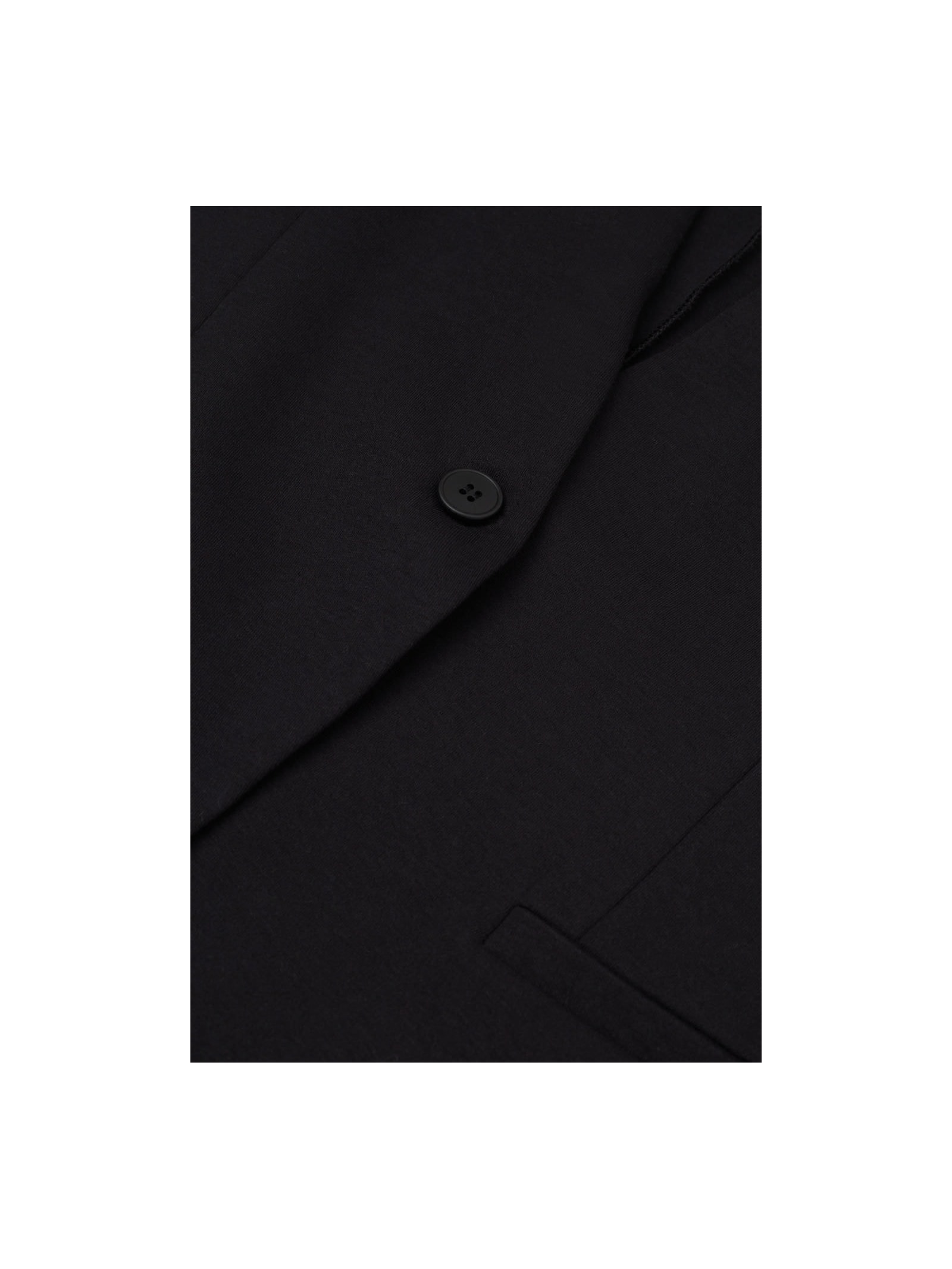 Blazer Estruturado Em Algodão Preto Intimissimi