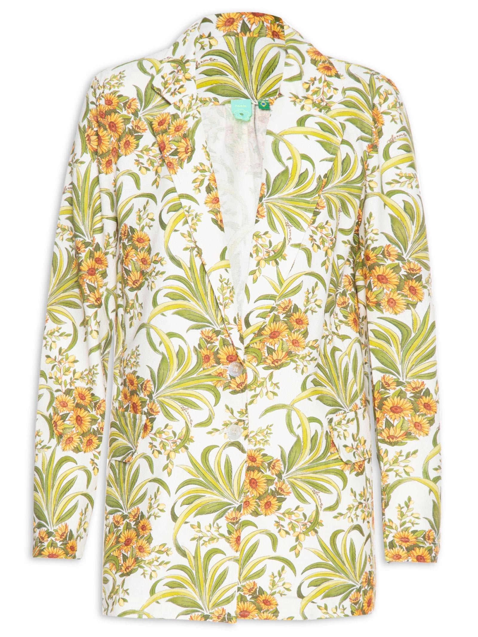 Blazer Feminino Abacaflor Verde  Farm