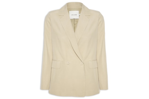 Blazer Feminino Alfaiataria Marieta – Bege