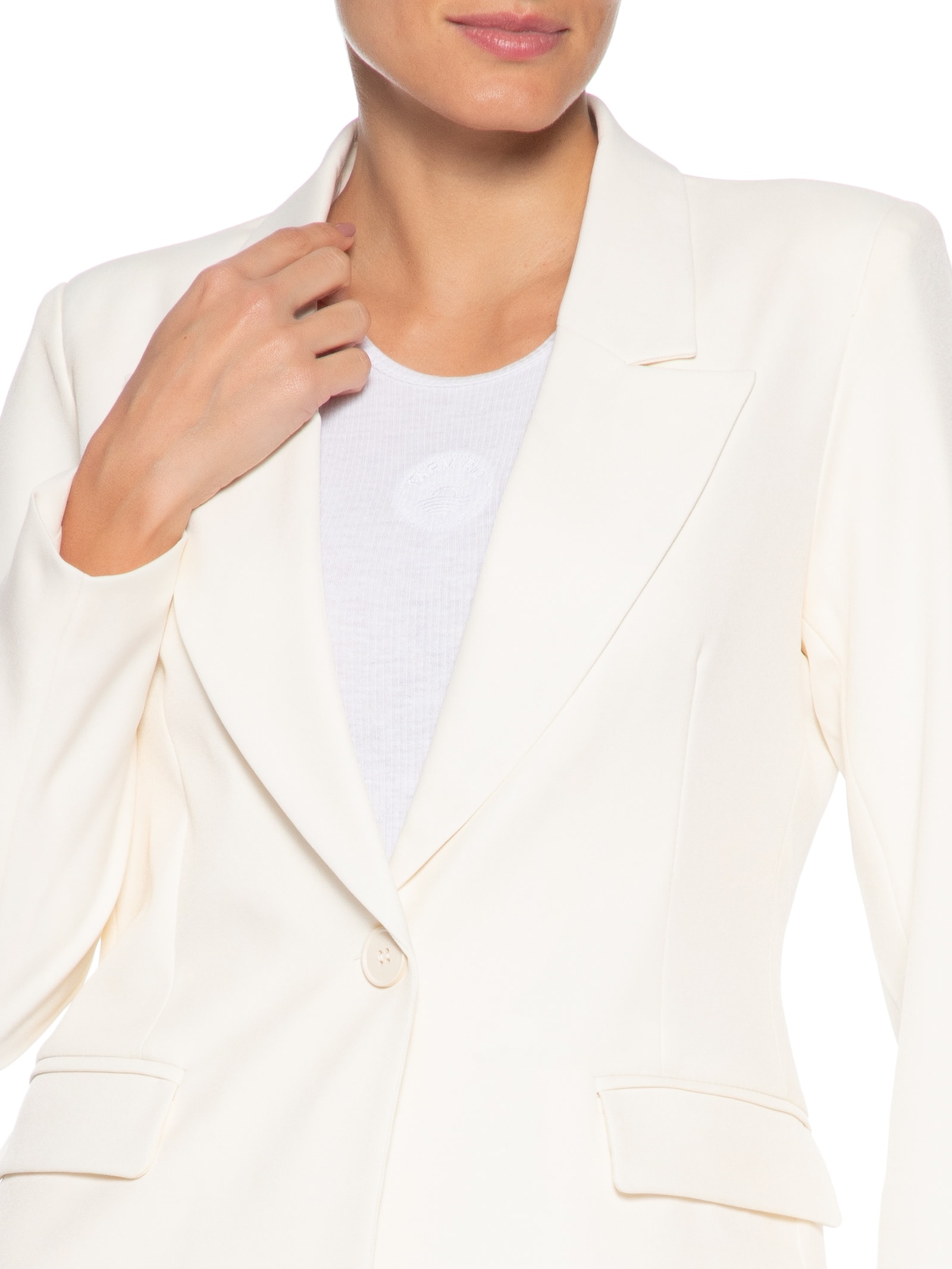 Blazer Feminino Alfaiataria – Off White Market 33