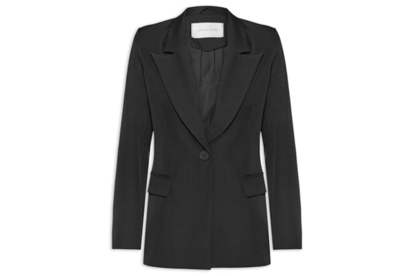 Blazer Feminino Alfaiataria – Preto