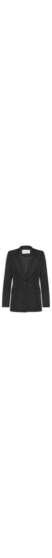 Blazer Feminino Alfaiataria – Preto