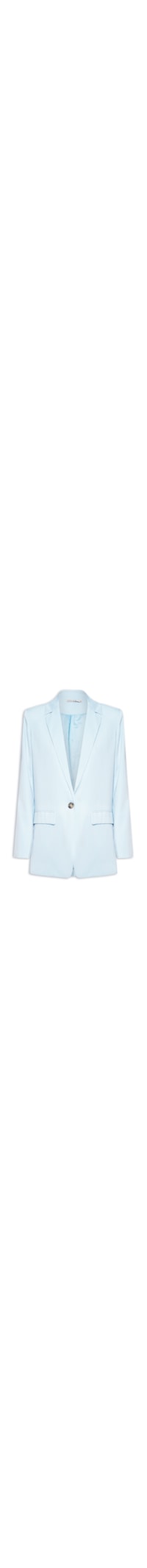 Blazer Feminino Alongado - Azul