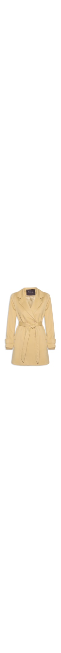 Blazer Feminino Alongado - Bege