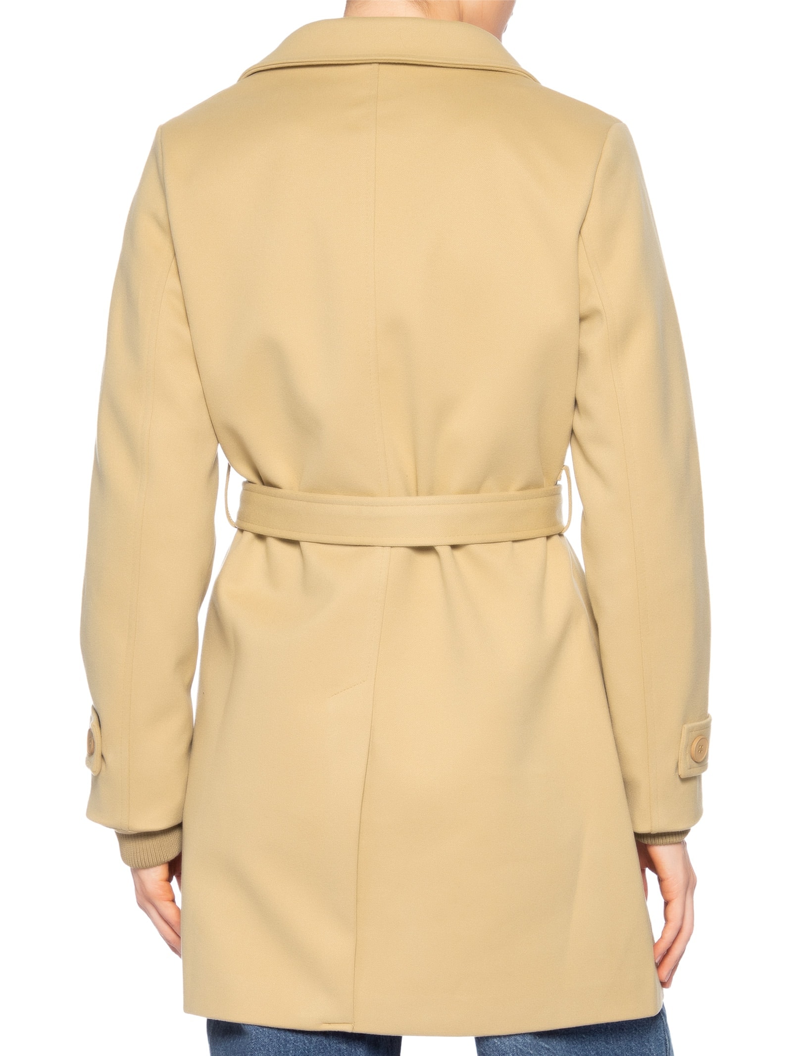 Blazer Feminino Alongado Bege Basiq
