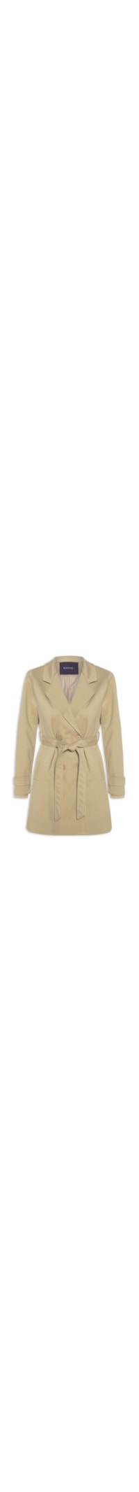 Blazer Feminino Alongado - Bege