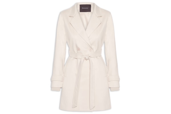Blazer Feminino Alongado - Off White