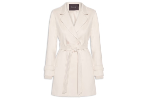 Blazer Feminino Alongado - Off White