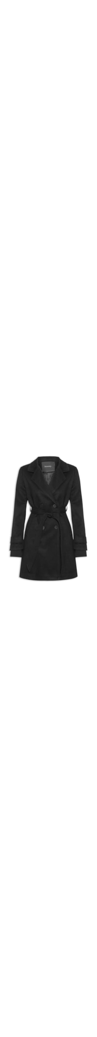 Blazer Feminino Alongado - Preto