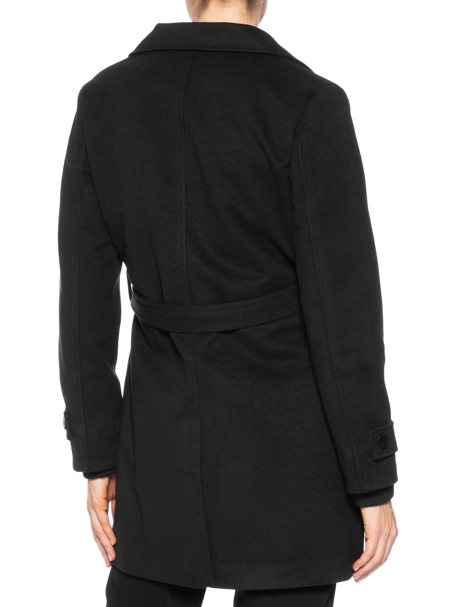 Blazer Feminino Alongado Preto Basiq