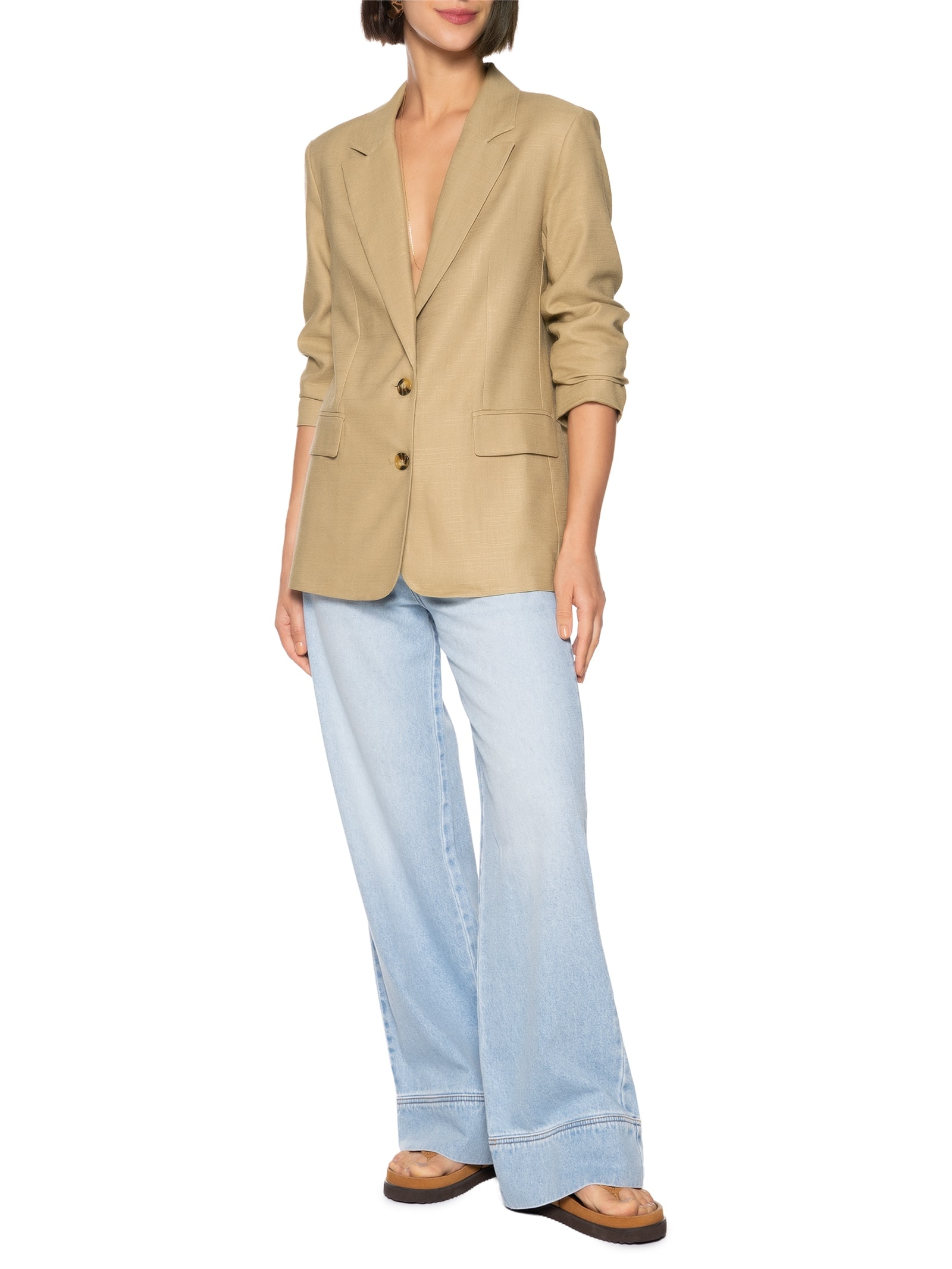 Blazer Feminino Bege Hering