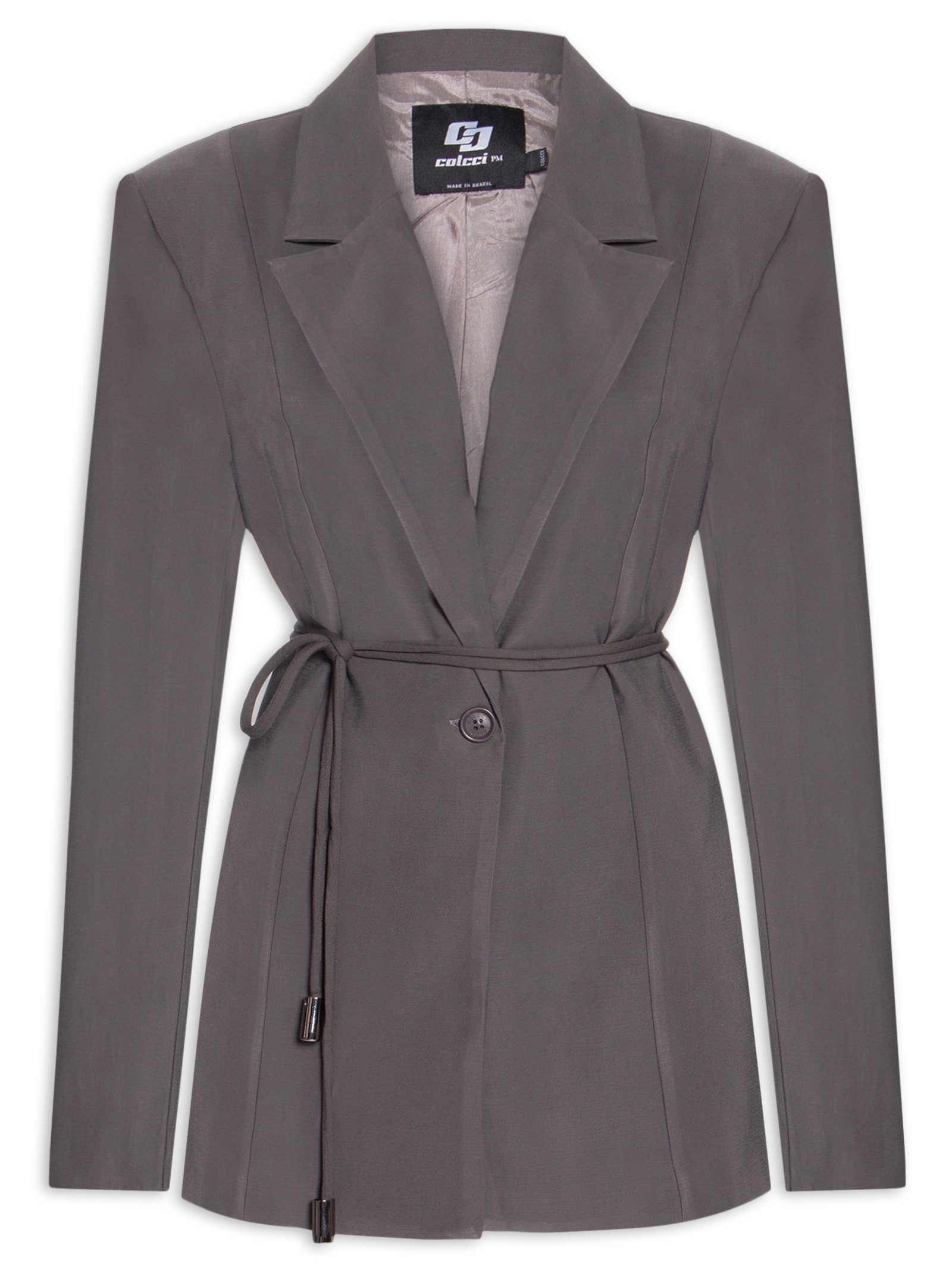 Blazer Feminino Cinza Colcci