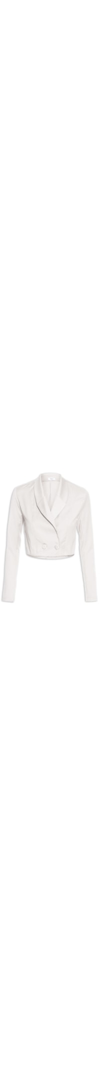 Blazer Feminino Com Botão - Basiq - Bege