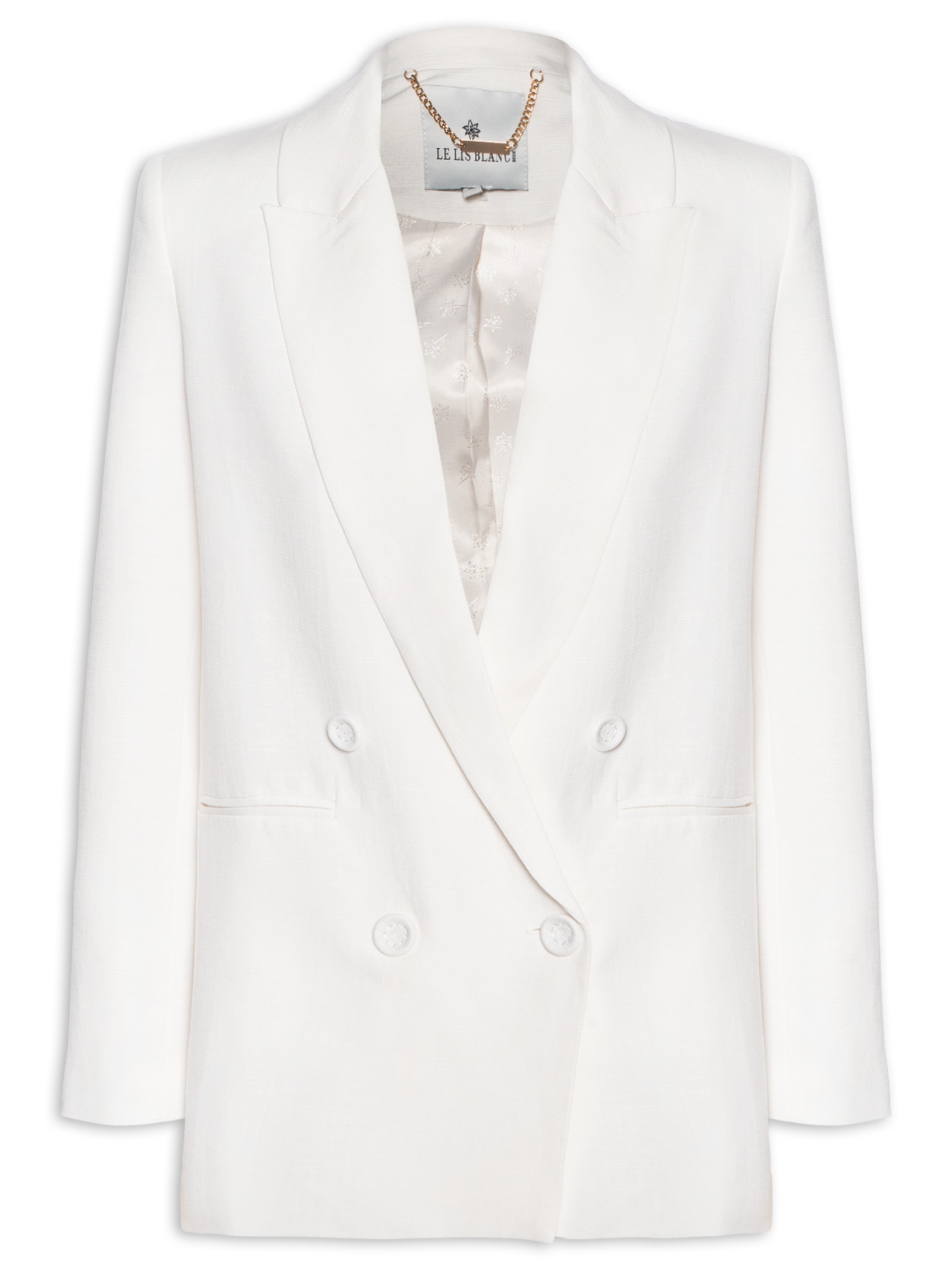 Blazer Feminino Cora I Branco Le Lis