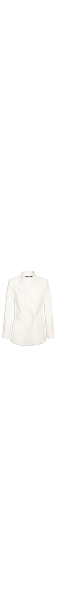 Blazer Feminino De Algodão - Branco
