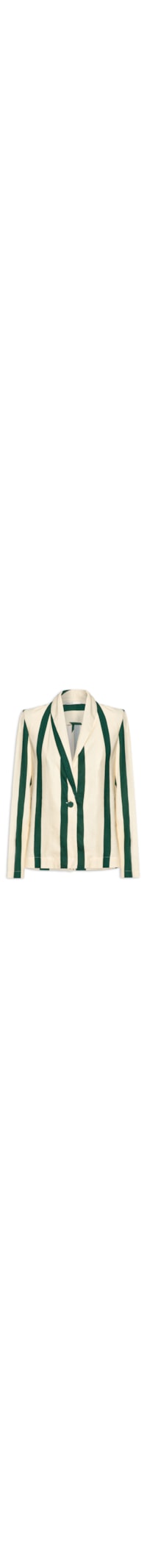 Blazer Feminino Estampa Costa - Verde