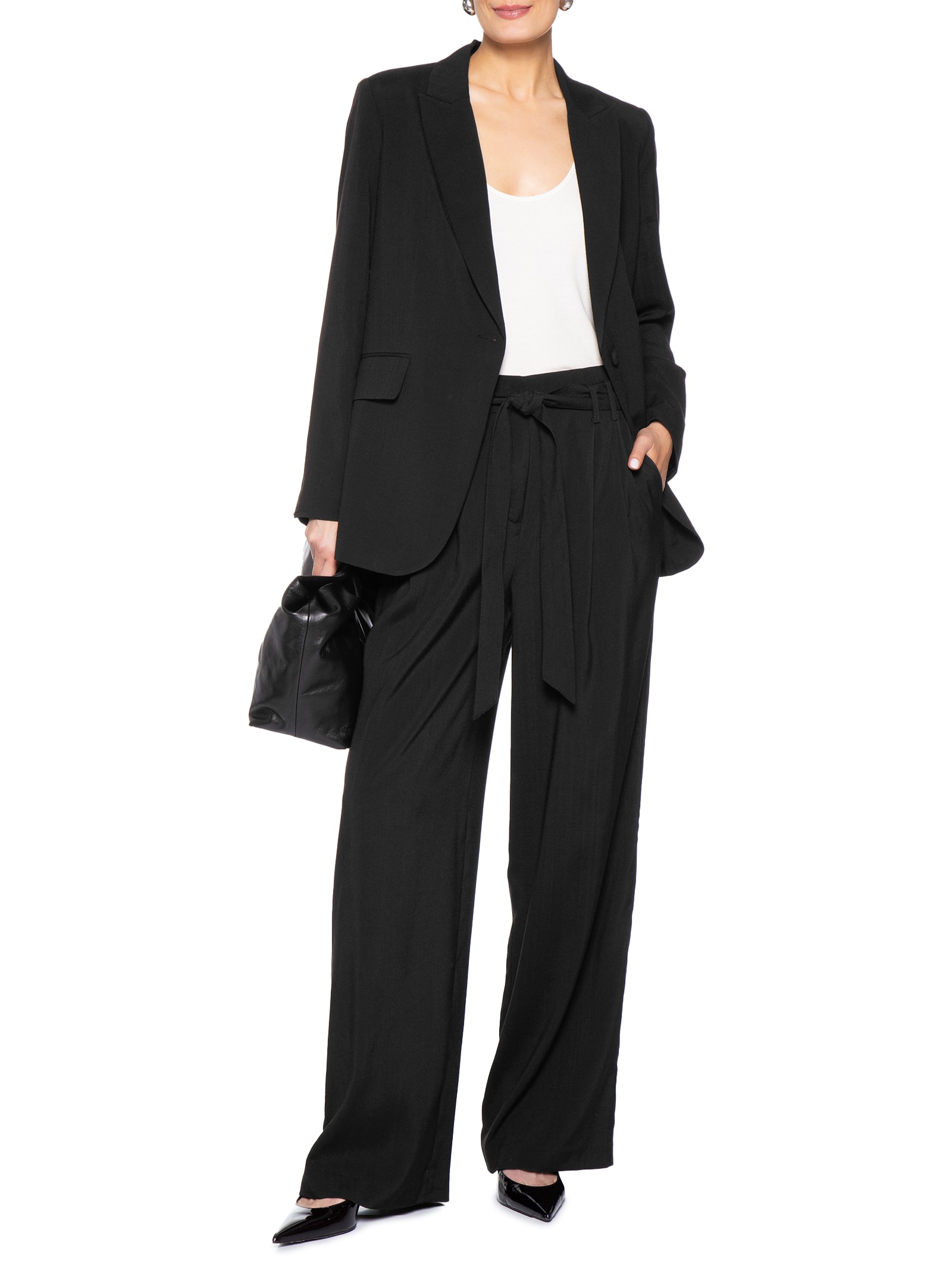Blazer Feminino Jana Preto Le Lis