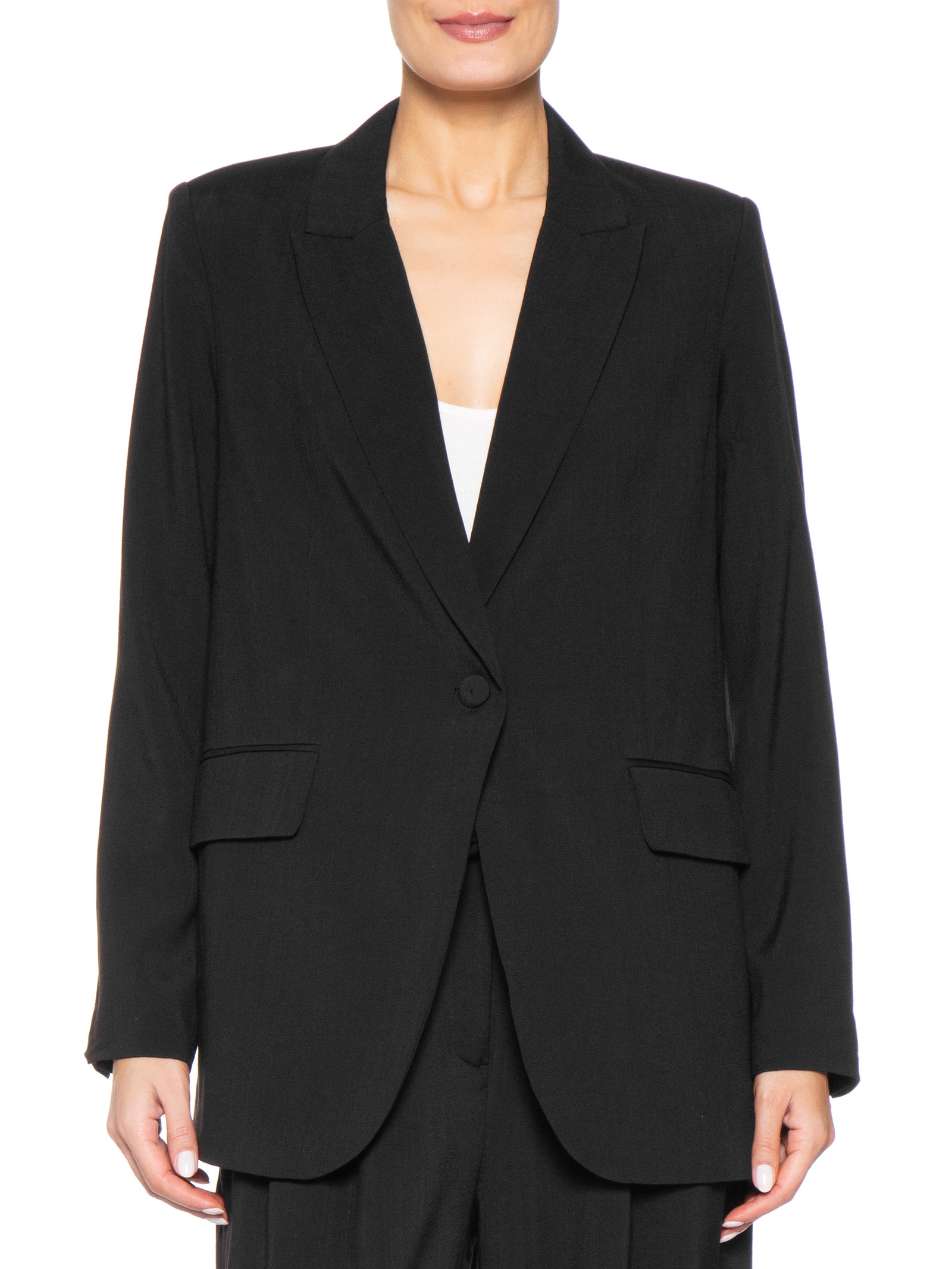 Blazer Feminino Jana Preto Le Lis