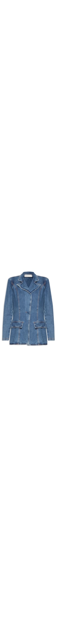 Blazer Feminino Jeans - Azul