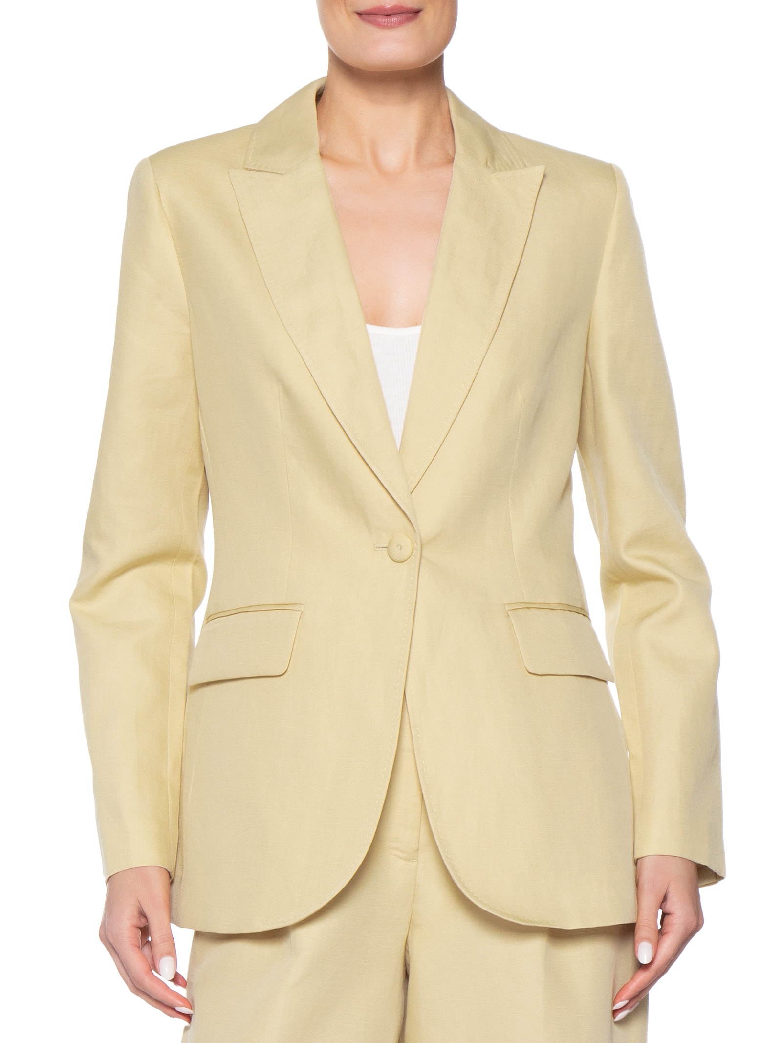 Blazer Feminino Julia I Amarelo Le Lis