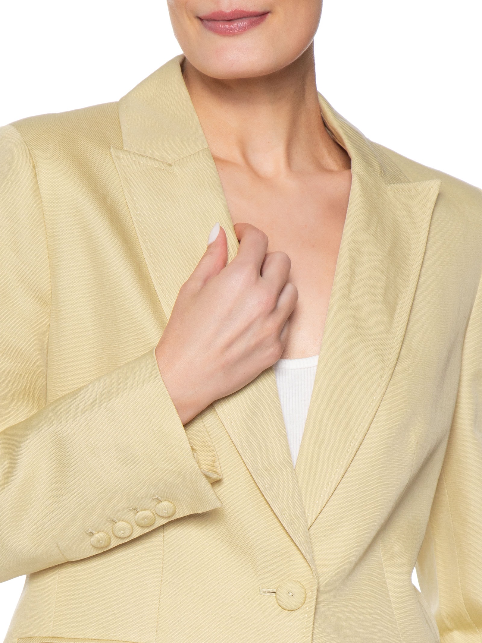 Blazer Feminino Julia I Amarelo Le Lis