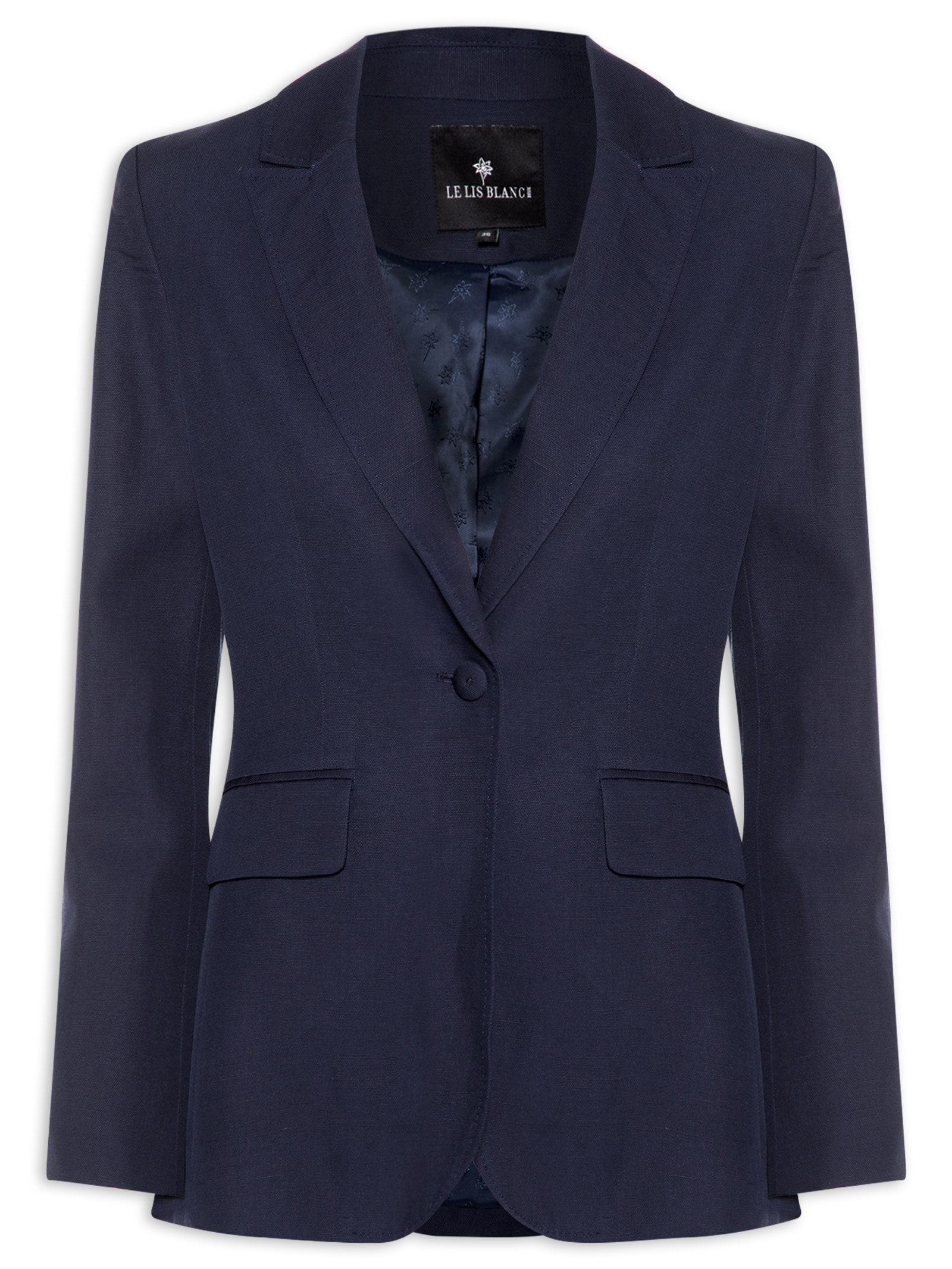 Blazer Feminino Julia II- Azul Le Lis