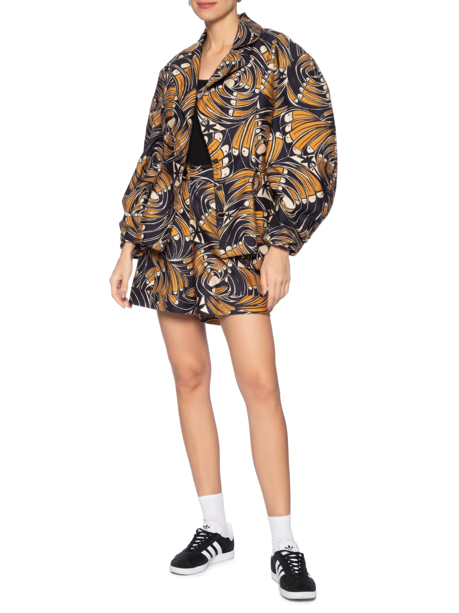 Blazer Feminino Leque De Tucano Preto Farm