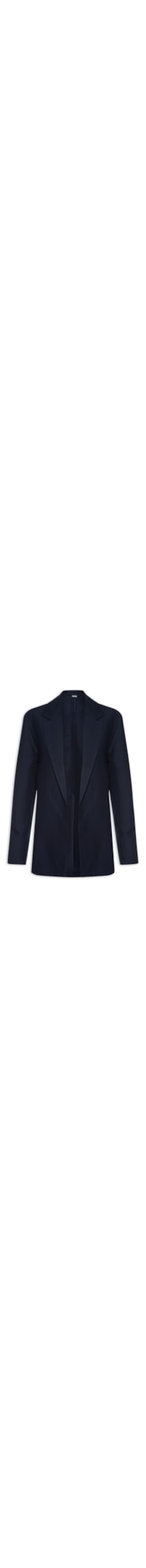 Blazer Feminino Linho - Azul