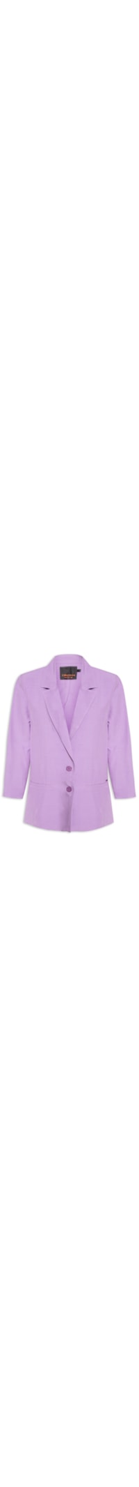 Blazer Feminino Linho - Lilás
