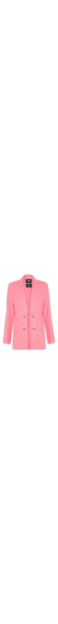 Blazer Feminino Linho - Rosa