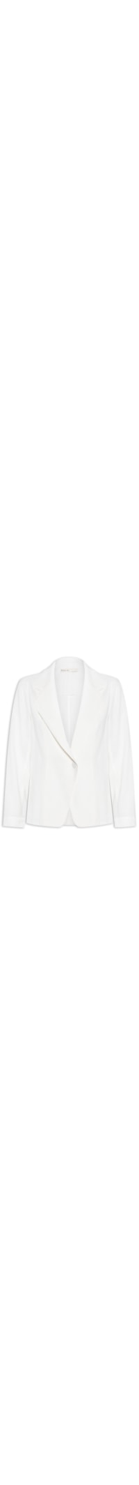 Blazer Feminino Linho Transpassado - Branco