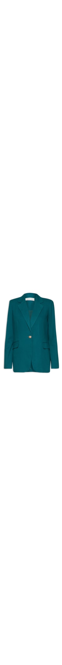 Blazer Feminino Linho - Verde