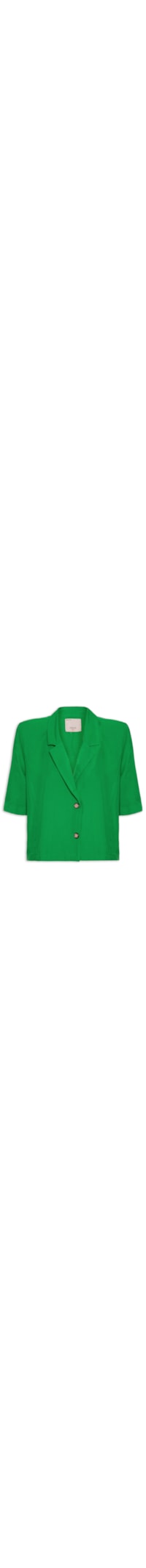Blazer Feminino Linho - Verde