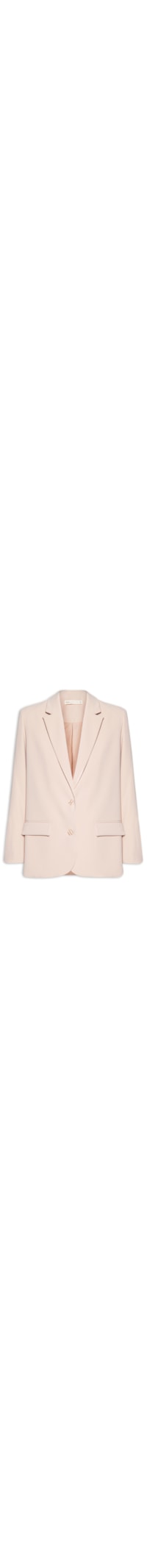 Blazer Feminino Liso - Bege