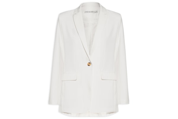 Blazer Feminino Liso - Off White