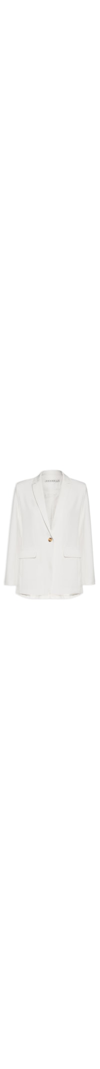 Blazer Feminino Liso - Off White